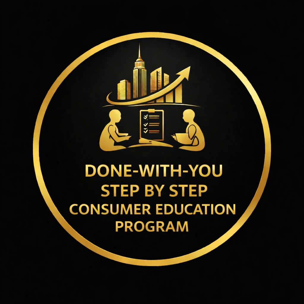 Done-With-You Step By Step Consumer Education Program