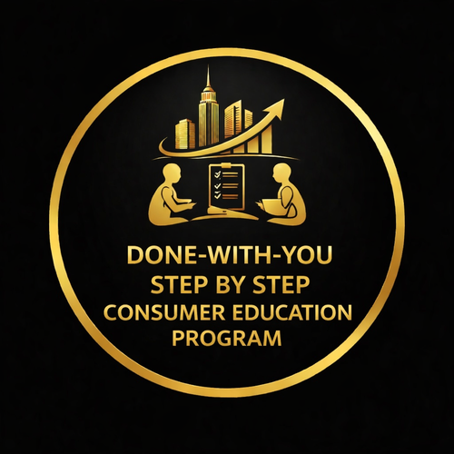 Done-With-You Step By Step Consumer Education Program